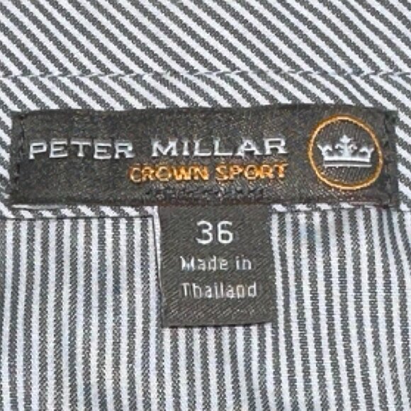 Peter Millar Crown Sport Grey Trousers Size‎ 36 - Picture 8 of 9